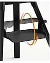Stokke Seggiolone Clikk - Midnight Black - da 6 Mesi a 3 Anni - Legno Massiccio High Chairs
