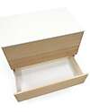 Stokke Sleepi Chest of Drawers - with Drawers - White/Natural - Wood Dressers