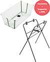Stokke Special Offer Foldable Bathtub Flexi Bath Green + Stand Baby Bath Tubs and Accessories