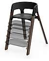 Stokke Steps High Chair - Black and Warm Brown - From 6 Months High Chairs
