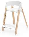 Stokke Steps High Chair - White and Natural - From 6 Months High Chairs