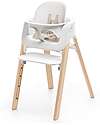 Stokke Steps High Chair - White and Natural - From 6 Months High Chairs
