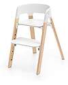 Stokke Steps High Chair - White and Natural - From 6 Months High Chairs