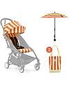 Stokke Summer Kit Riviera Collection - Capri - Stroller Cover for YOYO3 + Free Sunshade and Bag Lights Strollers