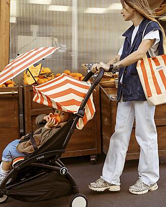 Stokke Summer Kit Riviera Collection - Capri - Stroller Cover for YOYO3 + Free Sunshade and Bag Lights Strollers