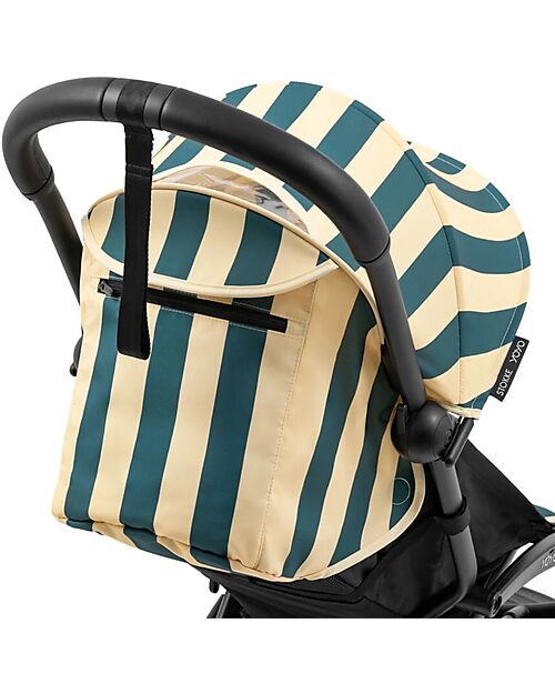 Stokke Summer Kit Riviera Collection - Monaco - Stroller Cover for YOYO3 + Free Sunshade and Bag Lights Strollers
