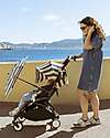 Stokke Summer Kit Riviera Collection - Monaco - Stroller Cover for YOYO3 + Free Sunshade and Bag Lights Strollers