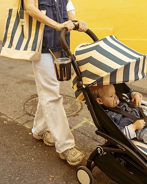 Stokke Summer Kit Riviera Collection - Monaco - Stroller Cover for YOYO3 + Free Sunshade and Bag Lights Strollers