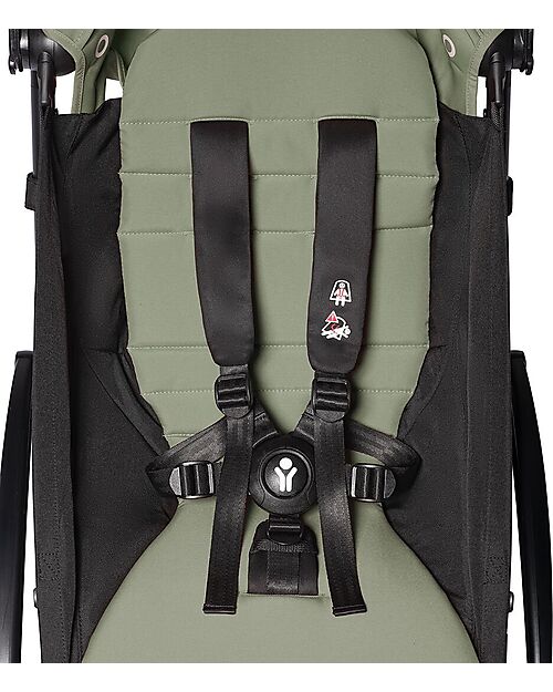 Stokke Textile Set for BABYZEN Stroller YOYO 2 - 6+ months - Olive Cover and Frame