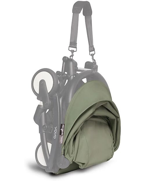 Stokke Textile Set for BABYZEN Stroller YOYO 2 - 6+ months - Olive Cover and Frame