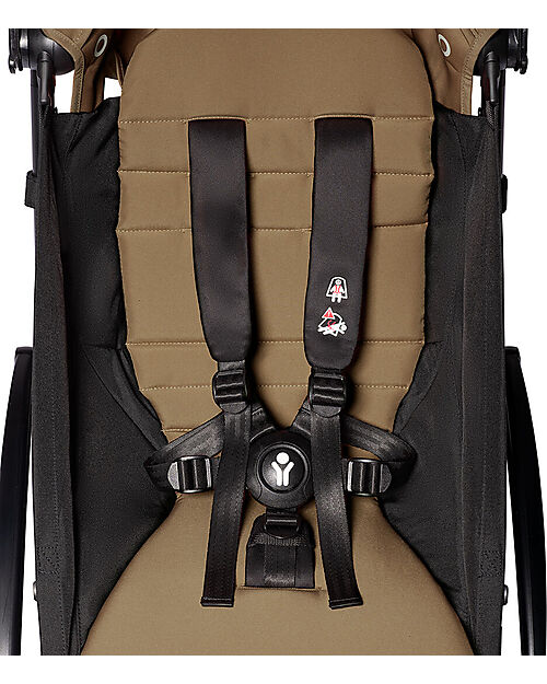 Stokke Textile Set for BABYZEN Stroller YOYO 2 - 6+ months - Toffee Cover and Frame