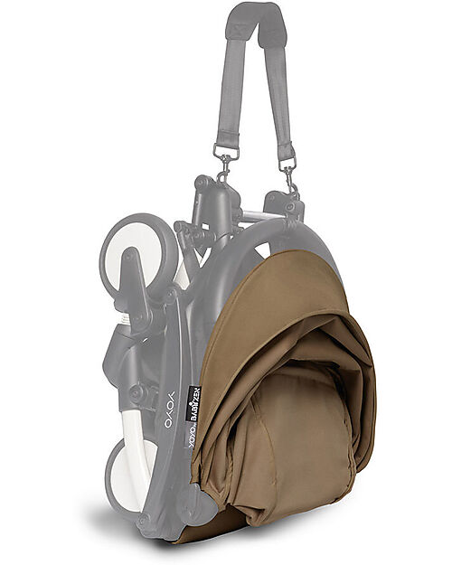 Stokke Textile Set for BABYZEN Stroller YOYO 2 - 6+ months - Toffee Cover and Frame