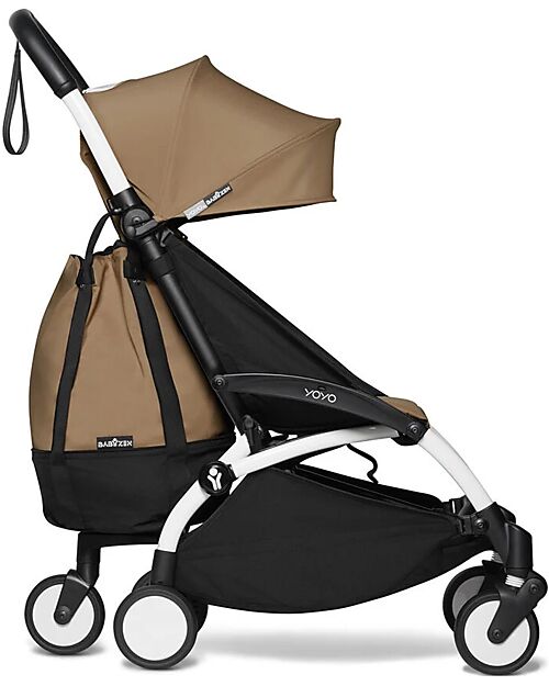 Stokke Textile Set for BABYZEN Stroller YOYO 2 - 6+ months - Toffee Cover and Frame