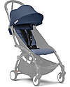 Stokke Textile Set for Stroller YOYO3 - 6+ months - Air France Blue Lights Strollers