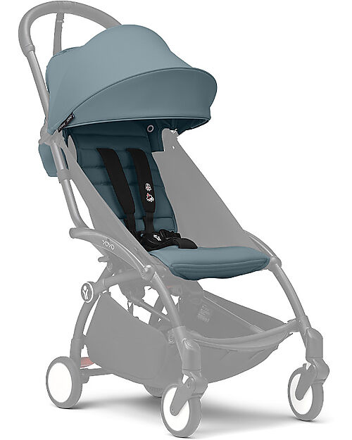 Stokke Textile Set for Stroller YOYO3 - 6+ months - Aqua Lights Strollers