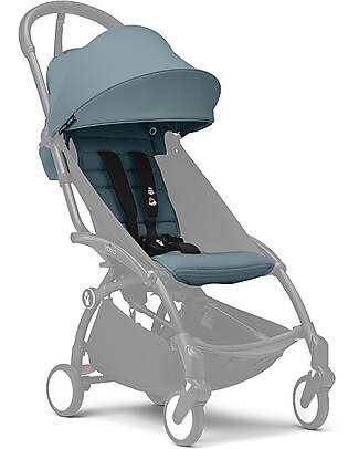 Stokke Textile Set for Stroller YOYO3 - 6+ months - Aqua Lights Strollers