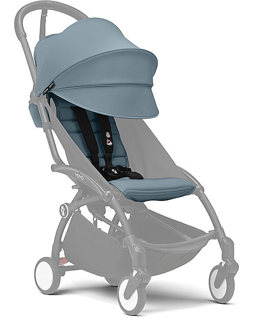 Stokke Textile Set for Stroller YOYO3 - 6+ months - Aqua Lights Strollers