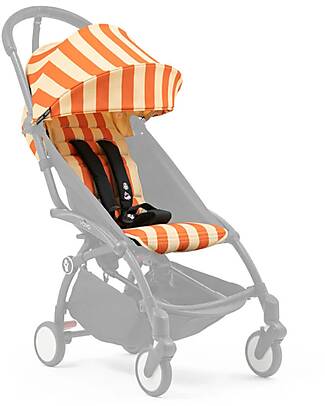 Stokke Textile Set for Stroller YOYO3 - 6+ months - Capri - Riviera Collection Lights Strollers