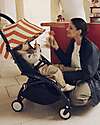 Stokke Textile Set for Stroller YOYO3 - 6+ months - Capri - Riviera Collection Lights Strollers