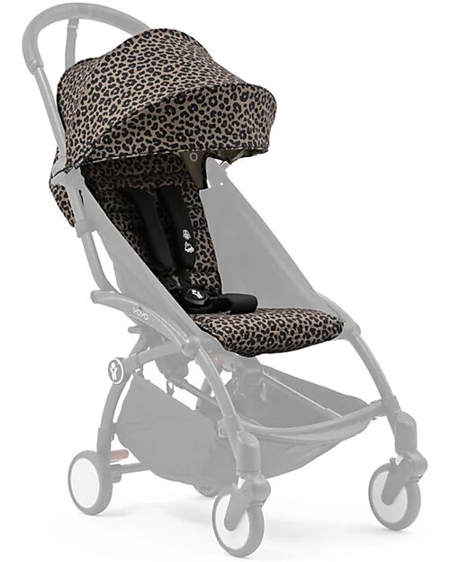 Stokke Textile Set for Stroller YOYO3 - 6+ months - Leopard Lights Strollers