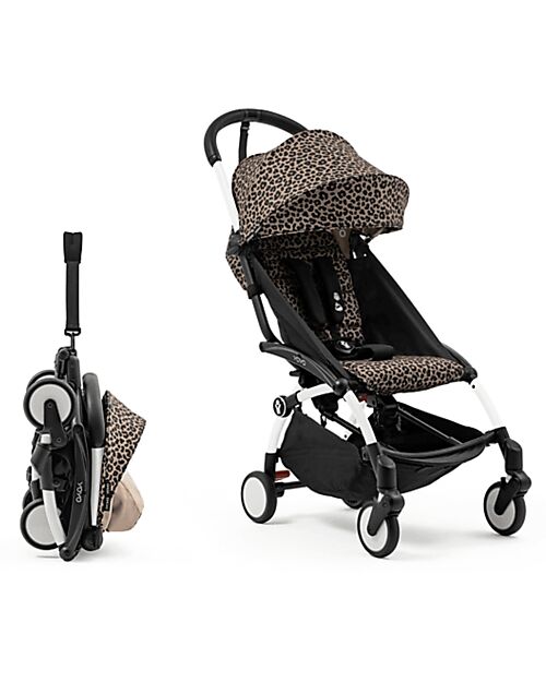 Stokke Textile Set for Stroller YOYO3 - 6+ months - Leopard Pushchairs