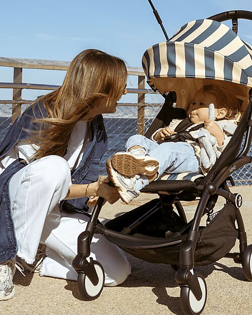 Stokke Textile Set for Stroller YOYO3 - 6+ months - Monaco - Riviera Collection Lights Strollers