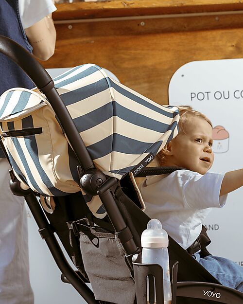 Stokke Textile Set for Stroller YOYO3 - 6+ months - Monaco - Riviera Collection Lights Strollers