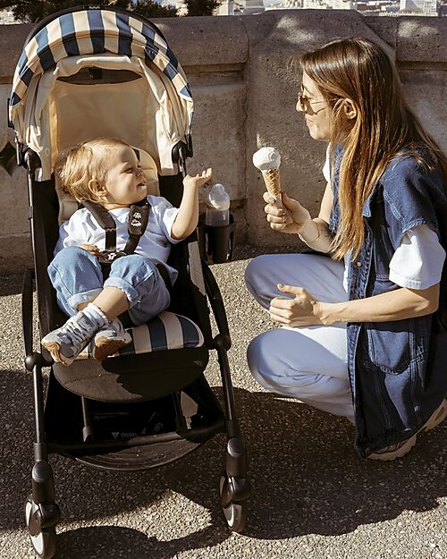 Stokke Textile Set for Stroller YOYO3 - 6+ months - Monaco - Riviera Collection Lights Strollers