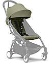Stokke Textile Set for Stroller YOYO3 - 6+ months - Olive Lights Strollers