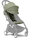 Stokke Textile Set for Stroller YOYO3 - 6+ months - Olive Lights Strollers