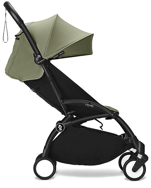 Stokke Textile Set for Stroller YOYO3 - 6+ months - Olive Lights Strollers