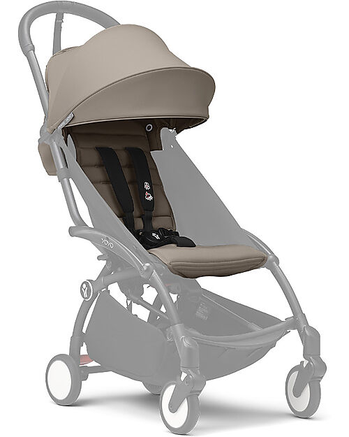 Stokke Textile Set for Stroller YOYO3 - 6+ months - Taupe Lights Strollers