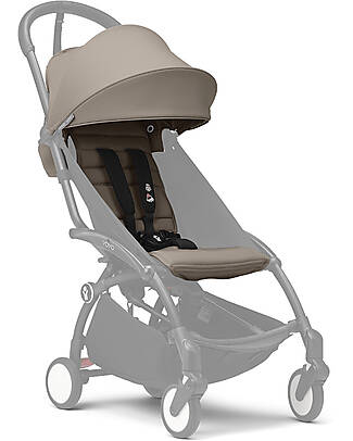 Stokke Textile Set for Stroller YOYO3 - 6+ months - Taupe Lights Strollers