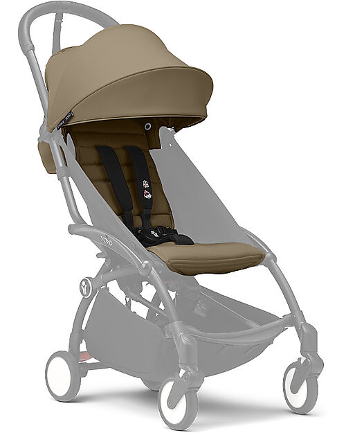 Stokke Textile Set for Stroller YOYO3 - 6+ months - Toffee Lights Strollers