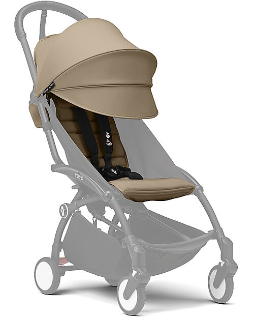 Stokke Textile Set for Stroller YOYO3 - 6+ months - Toffee Lights Strollers