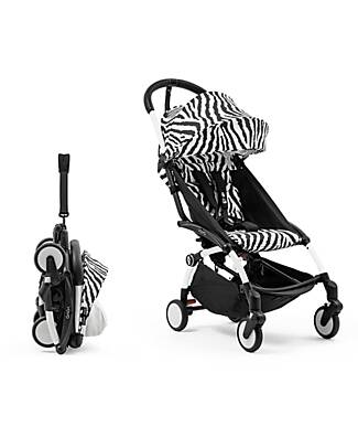 Stokke Textile Set for Stroller YOYO3 - 6+ months - Zebra Lights Strollers