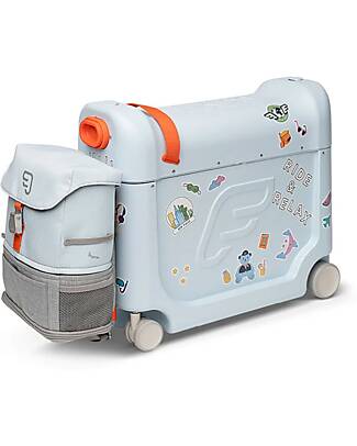 Stokke Travel Set - BedBox + Crew BackPack - Blue Travel Bags