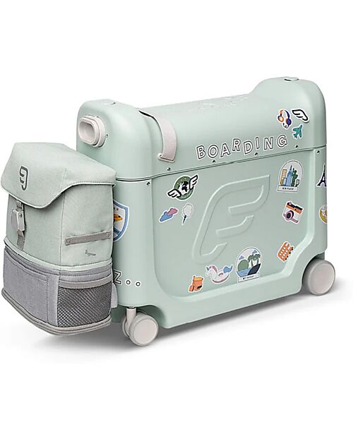 Stokke Travel Set - BedBox + Crew BackPack - Green Travel Bags