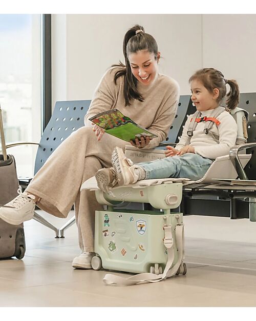 Stokke Travel Set - BedBox + Crew BackPack - Green Travel Bags