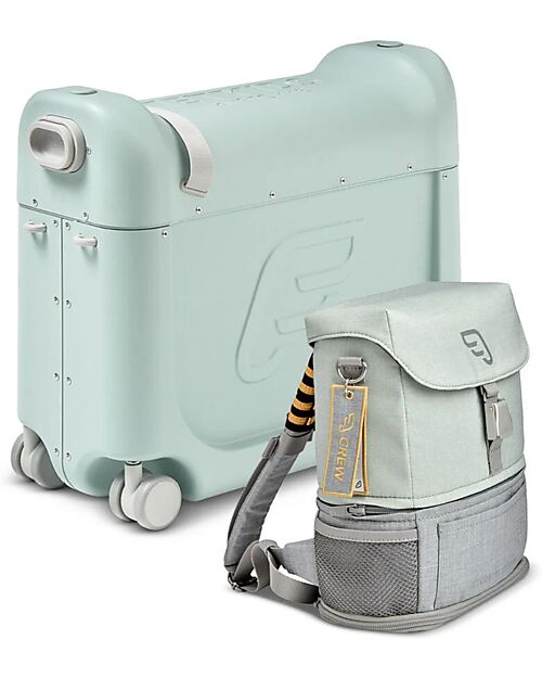 Stokke Travel Set - BedBox + Crew BackPack - Green Travel Bags