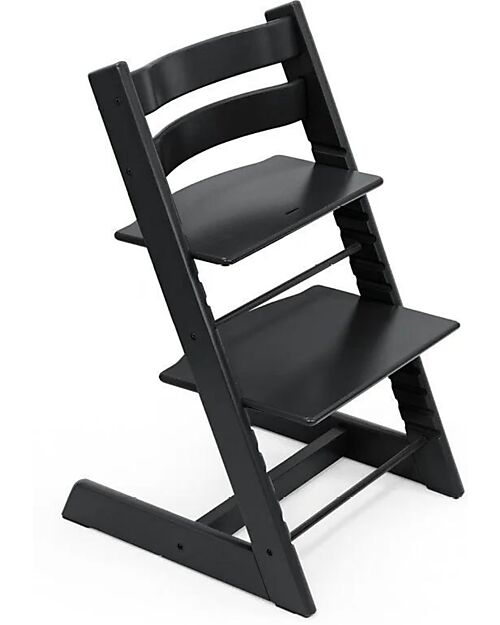 Stokke Tripp Trapp Evolutive Chair - Black - Beech Wood High Chairs