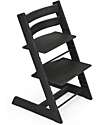 Stokke Tripp Trapp Evolutive Chair - Black - Oak Wood High Chairs