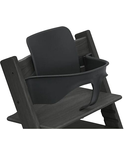 Stokke Tripp Trapp Evolutive Chair - Black - Oak Wood High Chairs