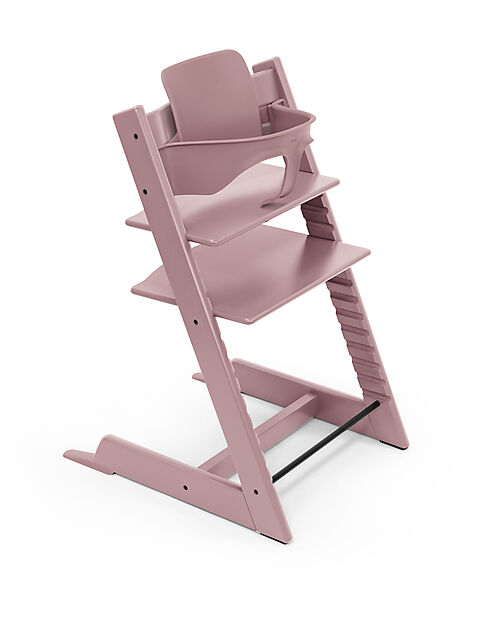 Stokke Tripp Trapp Evolutive Chair - Mauve - Beech Wood High Chairs