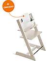 Stokke  Tripp Trapp High Chair - Lime White - Beech Wood - Baby Set for FREE! High Chairs