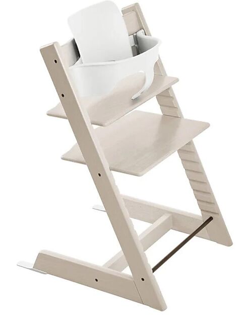 Stokke Tripp Trapp High Chair - Lime White - Beech Wood High Chairs