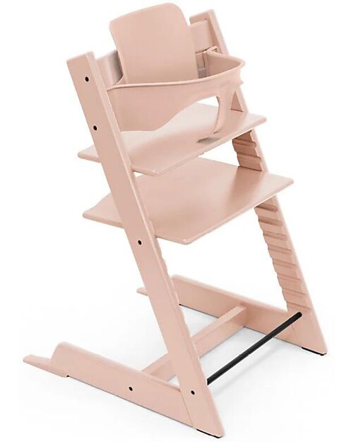 Stokke Tripp Trapp High Chair - Serene Pink - Beech Wood High Chairs