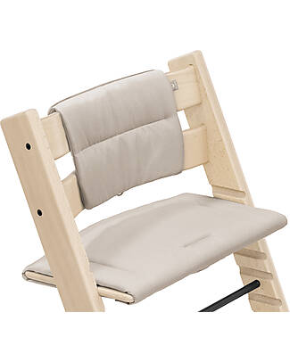 Stokke Tripp Trapp® Cushion - Beige - 100% Recycled Material Accessories for High Chairs
