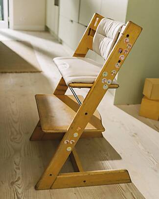 Stokke Tripp Trapp® Cushion - Beige - 100% Recycled Material High Chairs