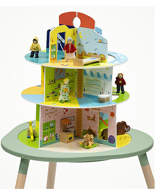 Stokke Wooden Dolls for Dolls House - For MuTable Play Table - Tables And Chairs